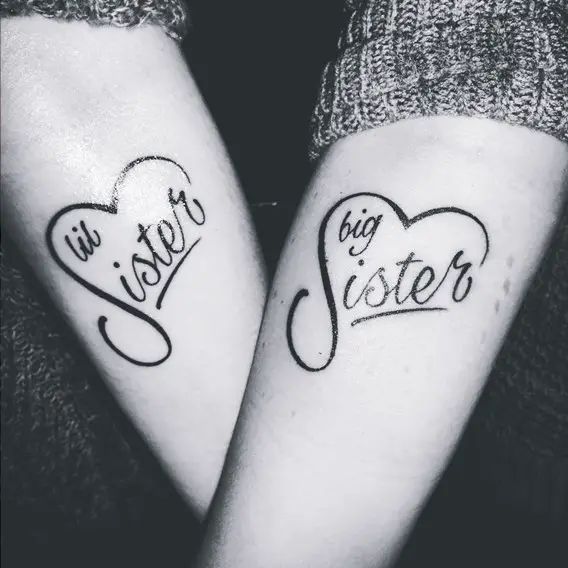 40 Adorable Sisters Infinity Tattoo