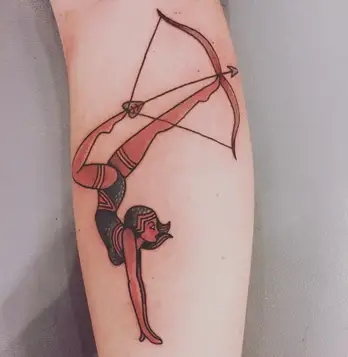 traditional archery tattoos