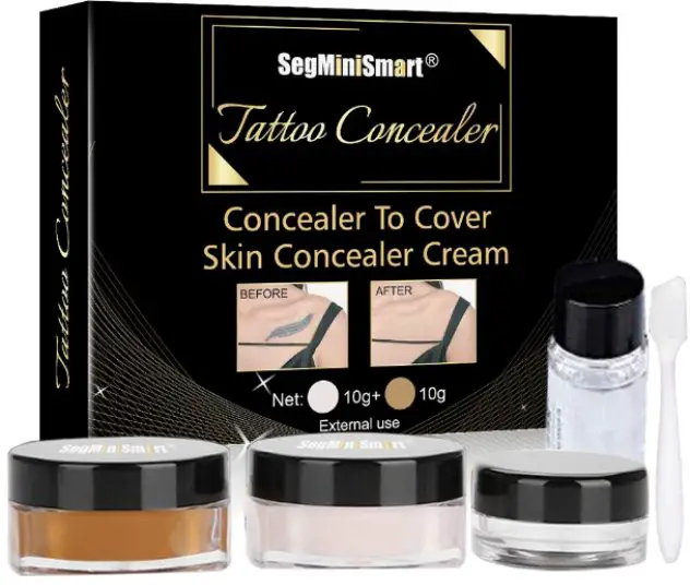 scar and tattoo concealer